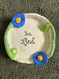 "Be Kind" plate