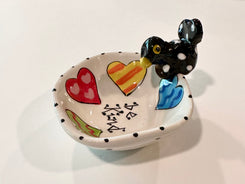 Small bird "BE KIND" dish